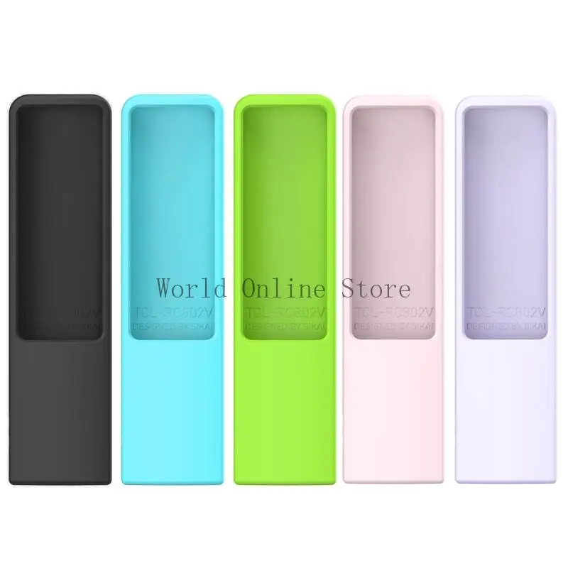 

Remote Control Cover Replacement Silicone Sleeve Holder Skin for RC802V FNR1 87HC