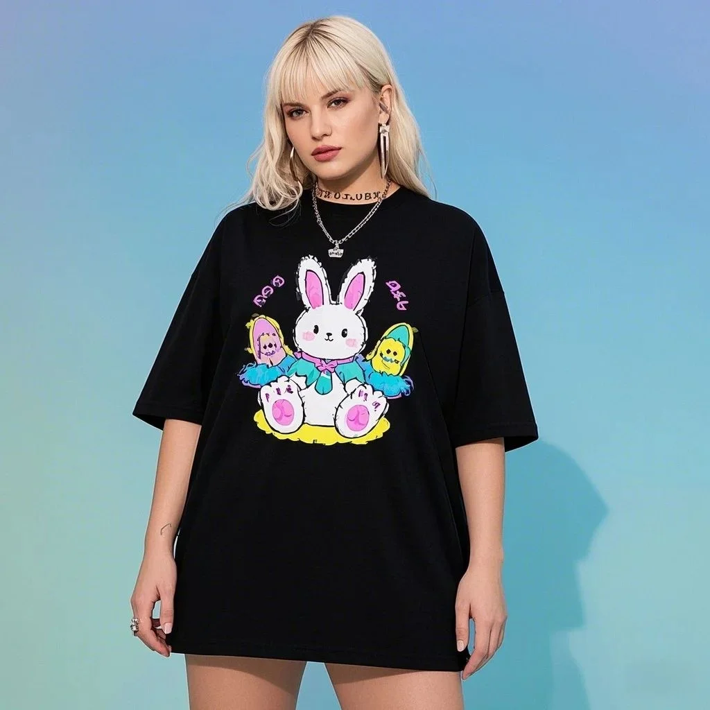 Plus size feminino verão faion ort sve camiseta cleanfit sle outro material 00% sem almofada no peito coleção de inverno