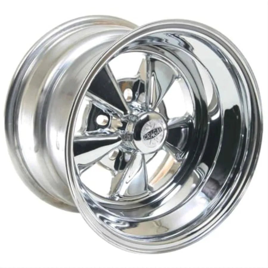 

Wheel Super Sport Steel Chrome 15 in x 10 in 5 x 4.5/4.75/5 in Bolt Circle 4.25 in Backspace Each