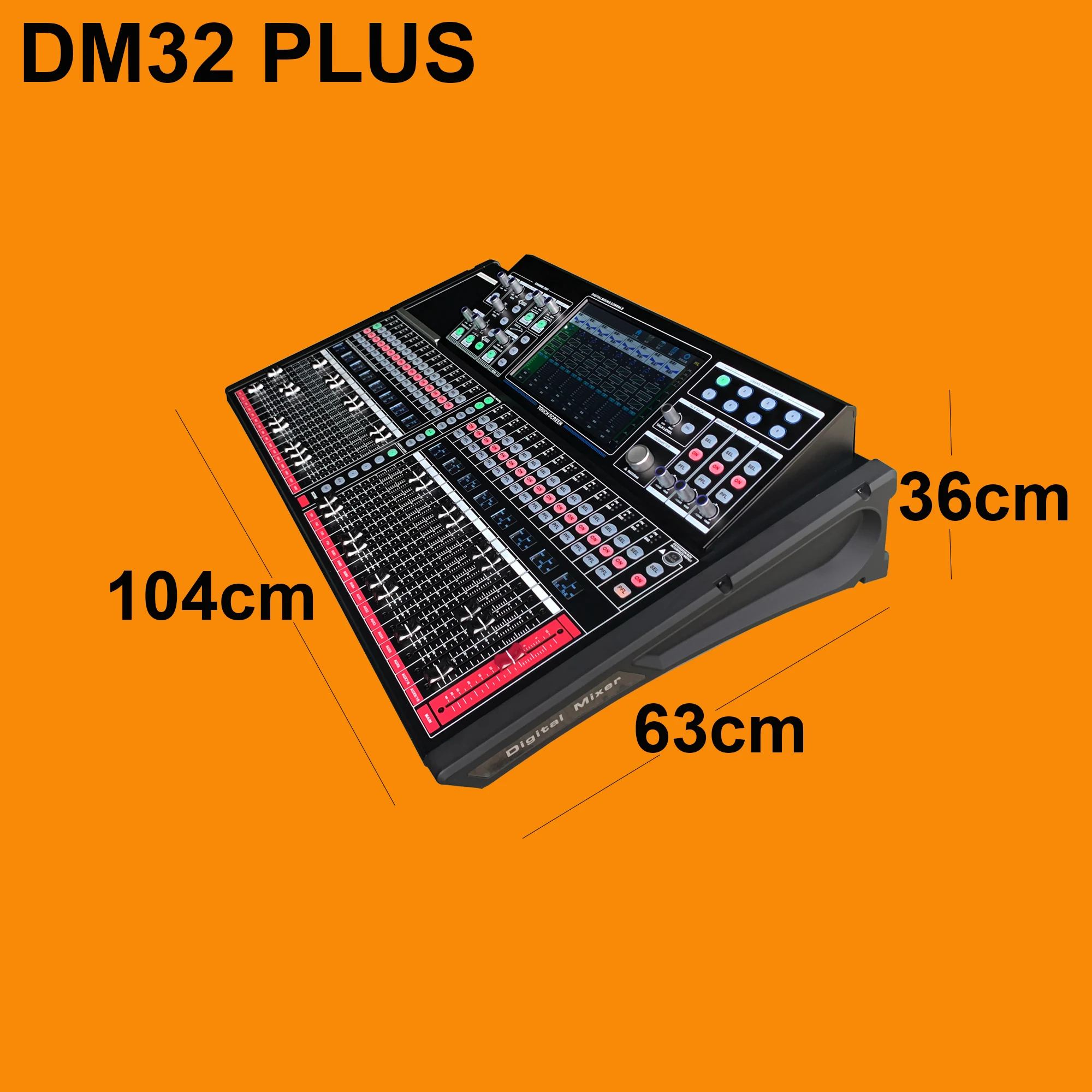 Shenndare DM32 PLUS Professional Digital mixing 32 Channel Audio Console Mixer Dj  Mixer Professional Stage Performance