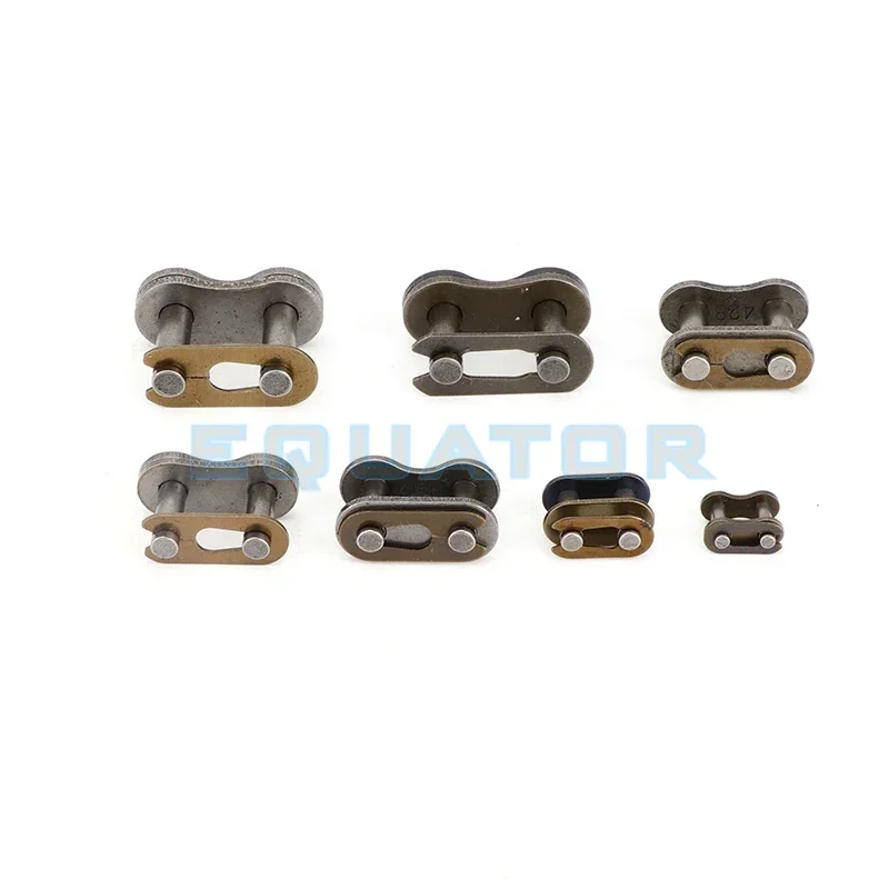 5pcs/solt 25H T8F 420 428 428H 520 530 Chain Master Link Pocket Dirt Pit ATV Quad Go Kart E Gas Scooter Motorcycle