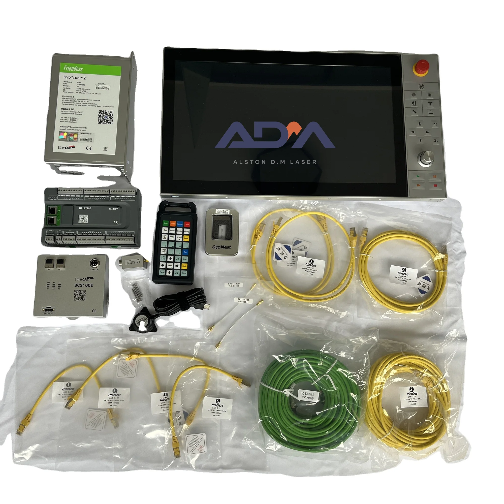 ADM Friendness Cypcut Fiber FSCUT8000A Plus +BCS100E  With Cypcut Software Control system