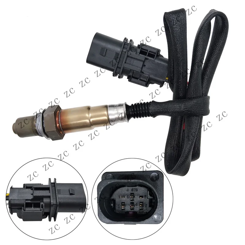 S+ 4pcs Up+Downstream Oxygen O2 Sensor For BMW 750i 750Li V8 4.8L 2006 2007 2008