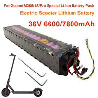 For Xiaomi M365/1S/Pro Special Li-Ion Battery Pack Riding 60km 30A BMS Electric Scooter Lithium Battery 36V 6600/7800mAh