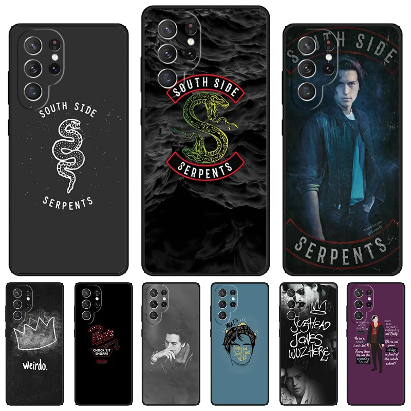 American TV Riverdale Jughead Jones phone case For Samsung Galaxy S24 S23 S22 Ultra Note 10 20 Plus S8 S9 S10 S20 S21 FE Cover