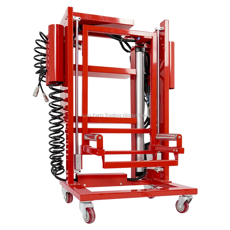 Quick-Repair Vehicle Tire Changer Car Wheel Tire Lifting Trolley Efficient Tool For Moving And Lifting Tyres