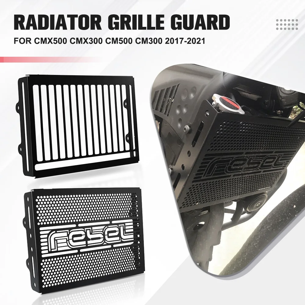 

Cmx 300 500 REBEL Motorcycle Radiator Guard Cover Cooler Protection FOR Honda CMX500 CMX300 CM500 CM300 2017 2018 2019 2020 2021