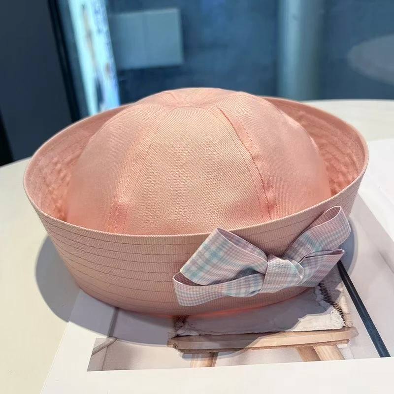 HongLuan Pink/White/Blue Sailor Hat for Beach, Captain Hats Halloween Woman, Rave Festivals Accessories ＆ Party Caps for Man view 5