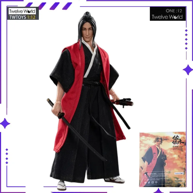 

TWTOYS оригинальный Сасаки Коджиро японский фехтовальщик 1/12 мобильная кукла-солдат 6-дюймовая модель игрушки для мальчика подарочная коллекция на складе