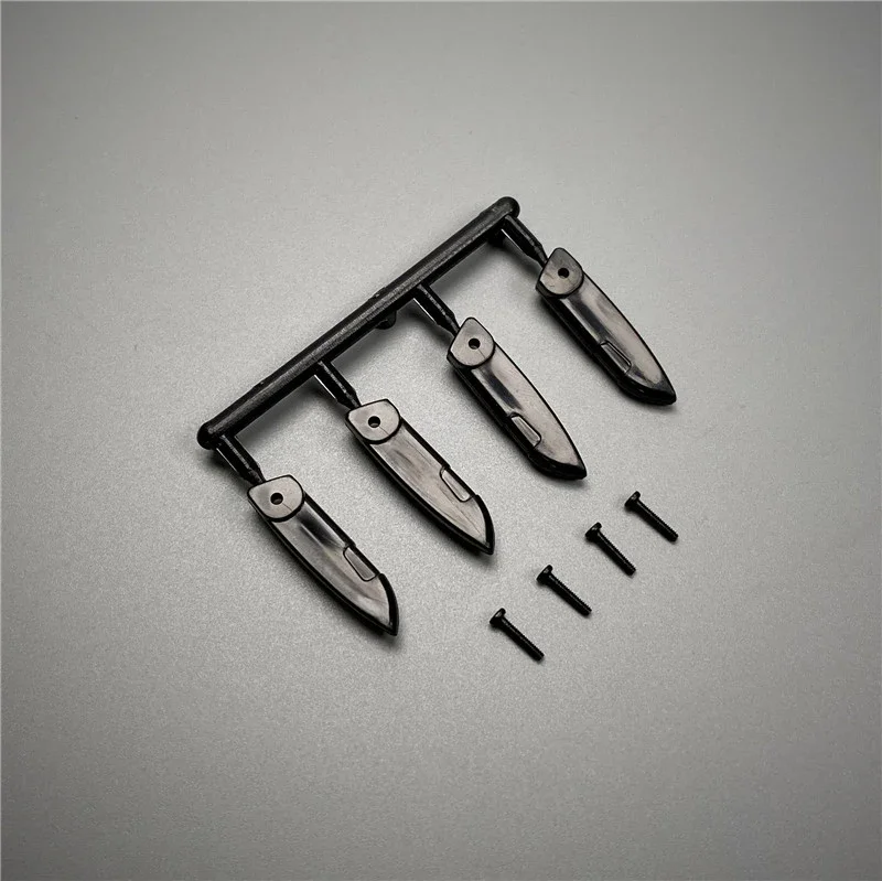 4pcs Seat Interior Armrest for 1/14 Tamiya RC Truck Tipper SCANIA 770S 56368 VOLVO ACTROS BENZ MAN LESU Model Car DIY Parts