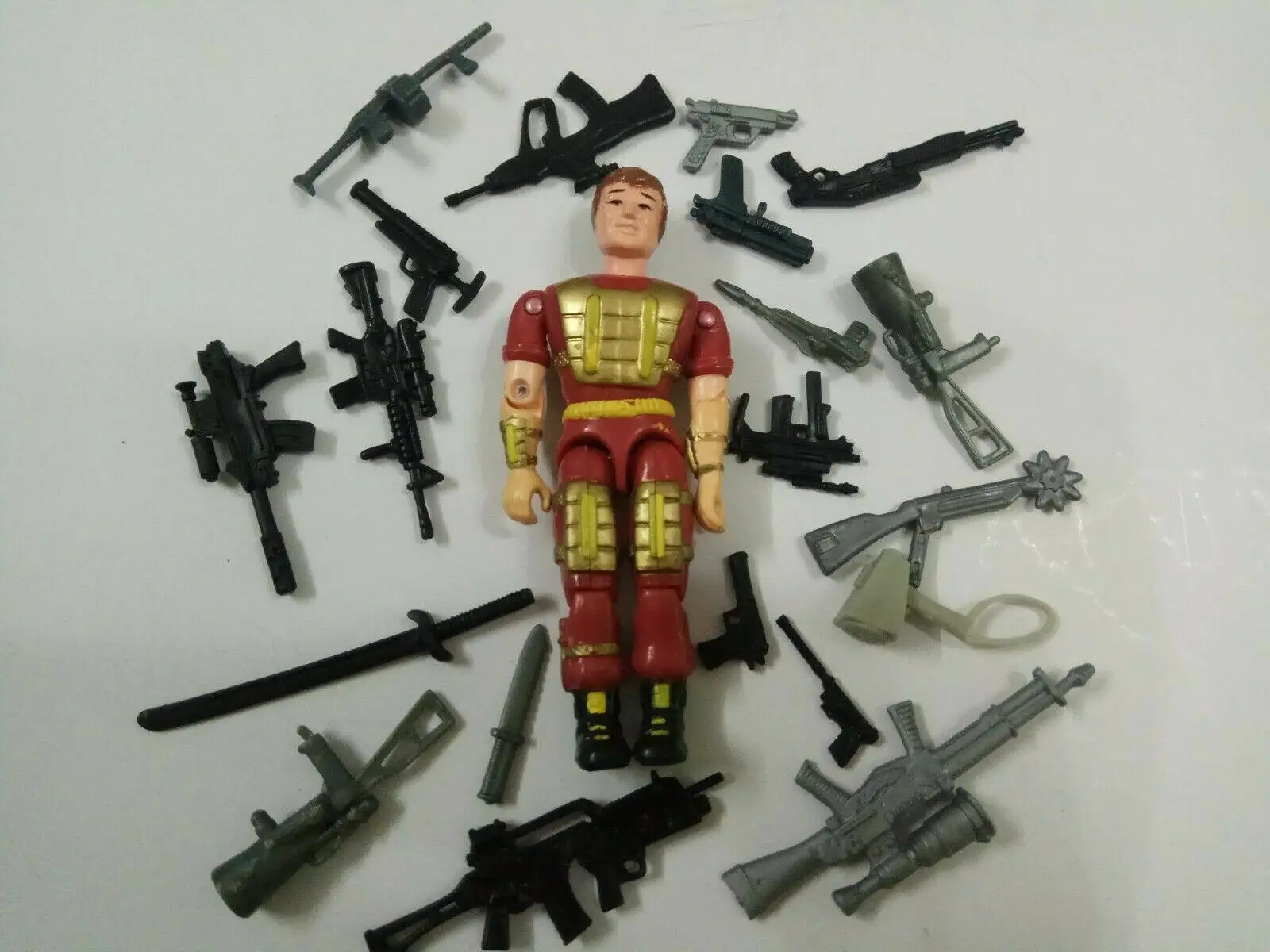 3.75" Gi Joe 5pcs Random Lannad the Corps Soldier W/ 20pcs Accessories Figure