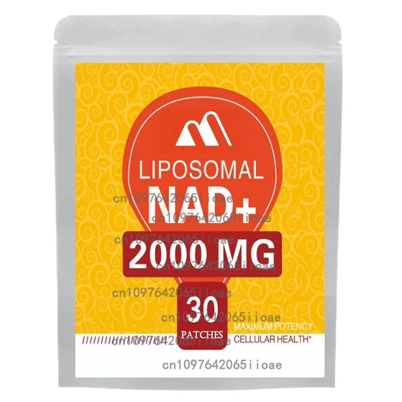 

30 Patches Liposomal NAD Transdermal Patches - Cellular Anti-Aging Support, Energy, Focus