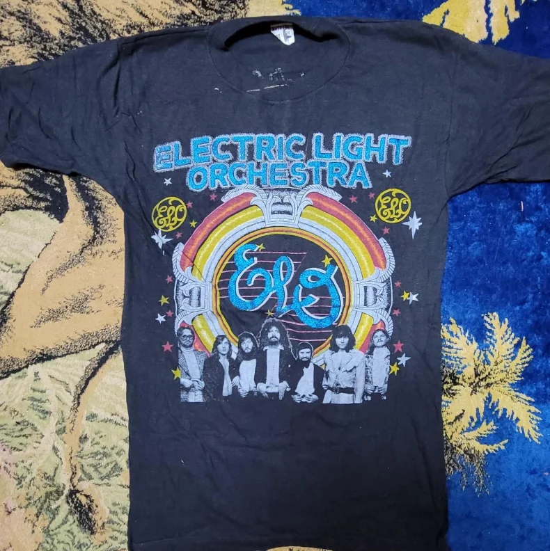 Vintage 80s Electric light orchestra time tour All Size Shirt