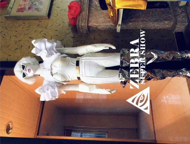 

stage show dance costumes Party technology space woman warrior sexy nightclub bar gogo costumes costumes