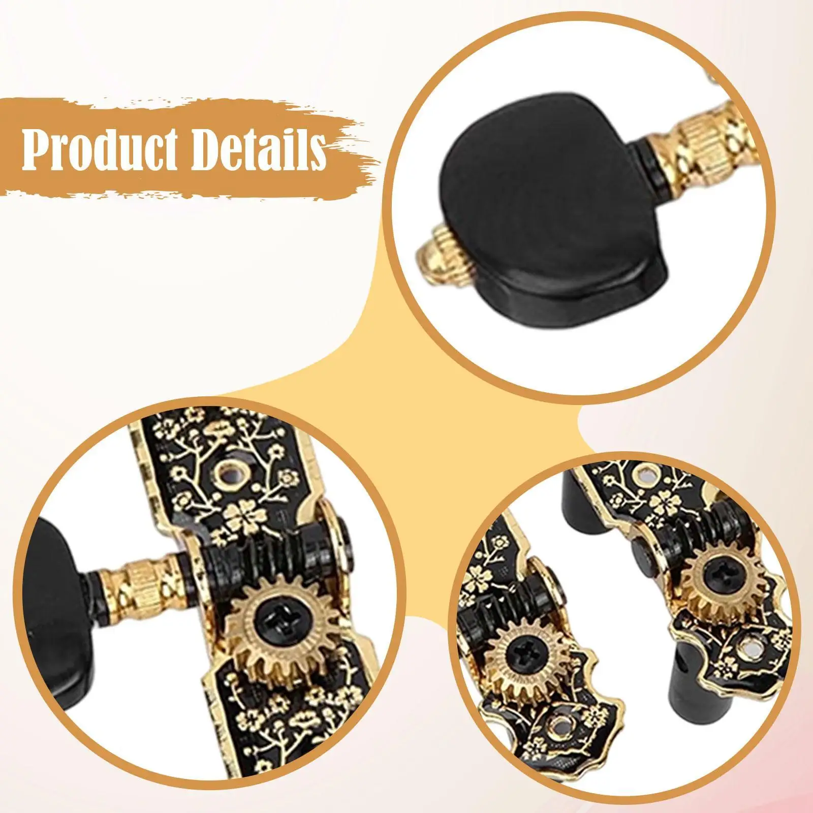 Picture 6: Classical Guitar String Tuning Pegs Professional Guitar Tuners Machine Heads