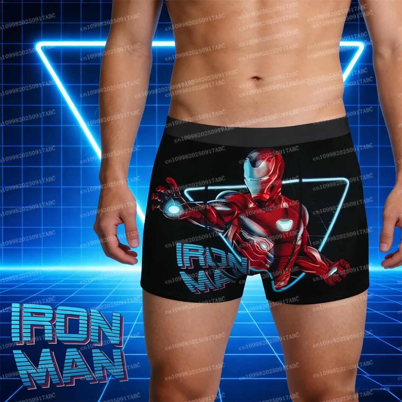 

Мужские дышащие трусы Marvel Spider Man, дышащие трусы, мужское нижнее белье, шорты с принтом, женские трусы-боксеры