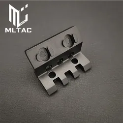 Taktische mg p cnc mlok keymod Dual Use 45 Grad Seiten montage Außen leuchte Zubehör passen 20mm Picatinny Schiene Metall Aluminium