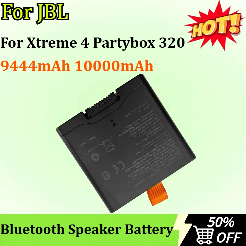 

New 9444mAh 10000mAh For JBL Xtreme 4 Partybox 320 Stage320 Charging Battery Universal FG4CELL 21700X Bluetooth Speaker