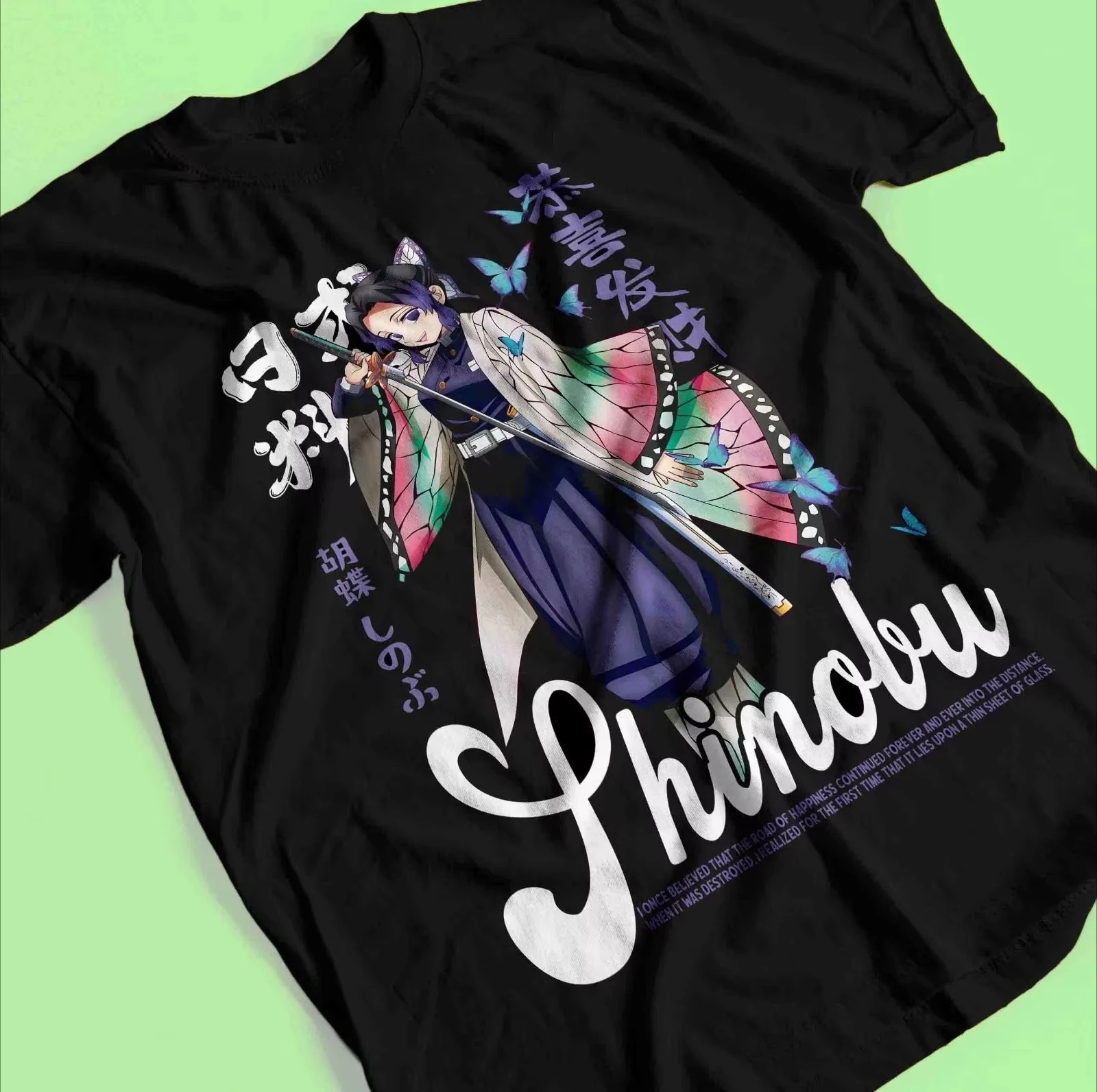 2026 Neujahrs-Bestseller: Devil Killer Shirt, Shinobu Kocho T-Shirt, Tanjiro T-Shirt, Muzan Doma Kokushibo Sommer-Herren-T-Shirt