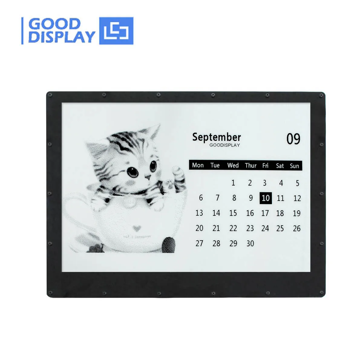 13.3'' WiFi E-Ink Display: Ultra-Low Power Black & White Digital Signage, GDP133BW1