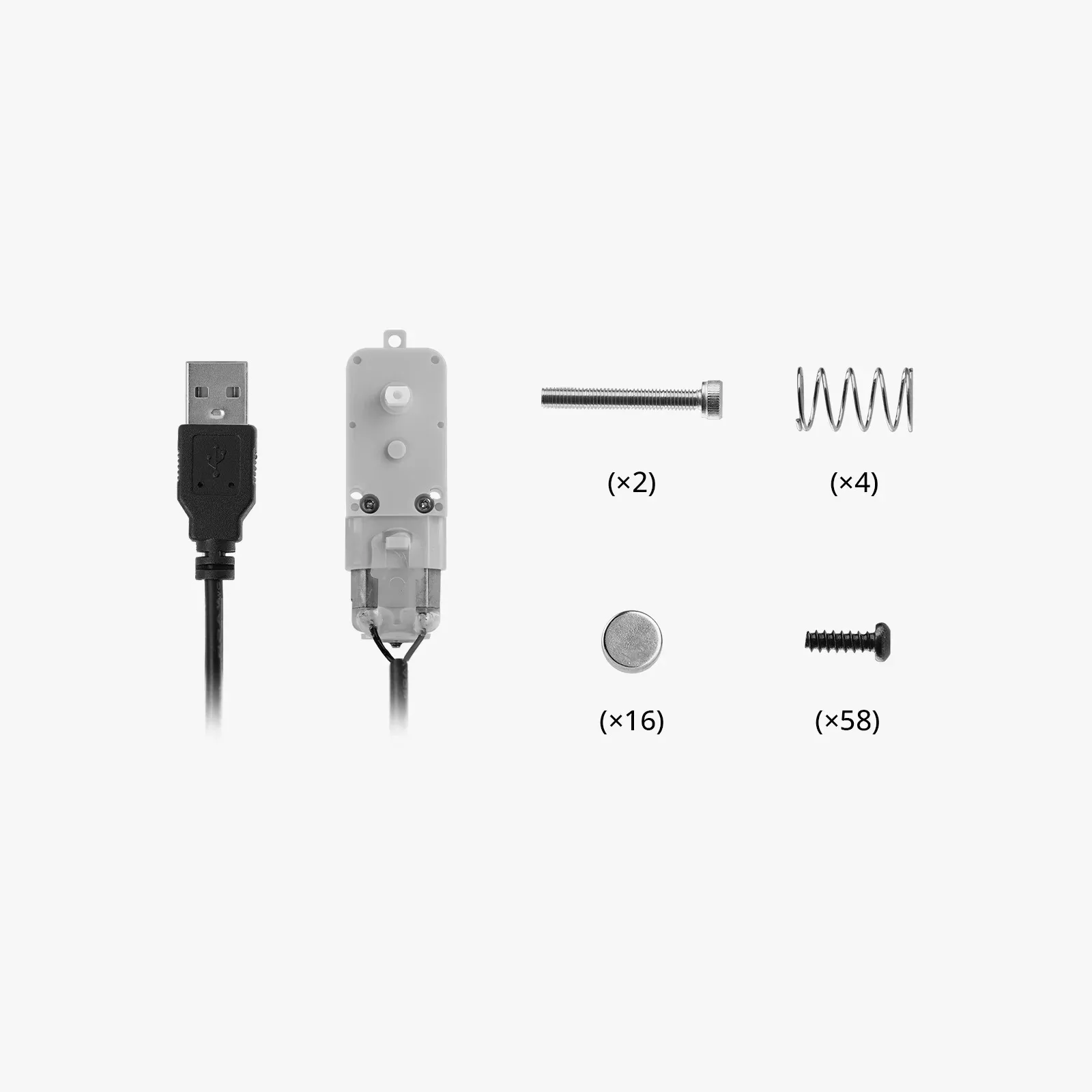 Kit de composants de modèle de moteur pour laboratoire Bambu, moteur imprimable en 3D, fabricant de Bambu, programme de créateurs mondiaux, 005