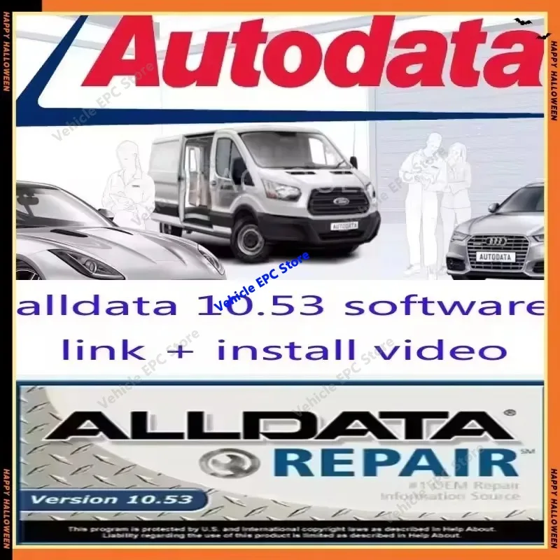 Newest for  AllData 10.53 Software+Mitchell L On Demand 5 Auto Repair AllData Software All Data Car Software with Wiring Diagram