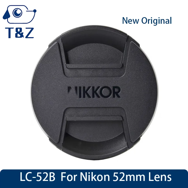 New Original LC-52B 52mm Lens Cap For Nikon Z28 2.8 28f2.8 Z40 2 40f2 Z24-50 Front Lens Cover 52mm LC52B