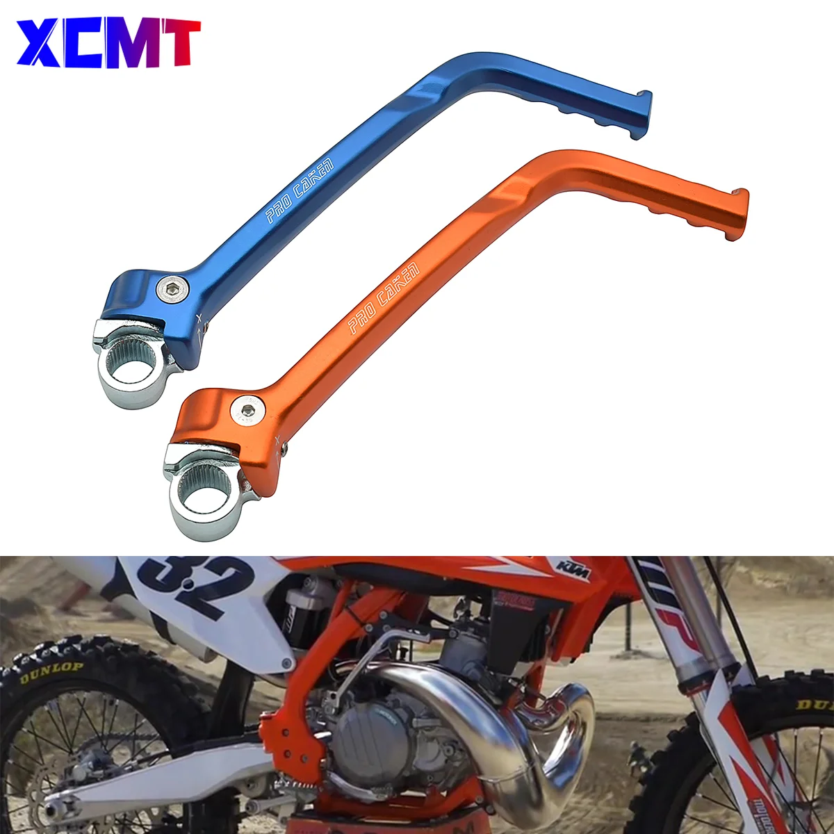 

Motocross CNC для KTM Husqvarna кованая педаль стартера SX250 SX 250 TC250 TC 250 2017-2020 внедорожный велосипед