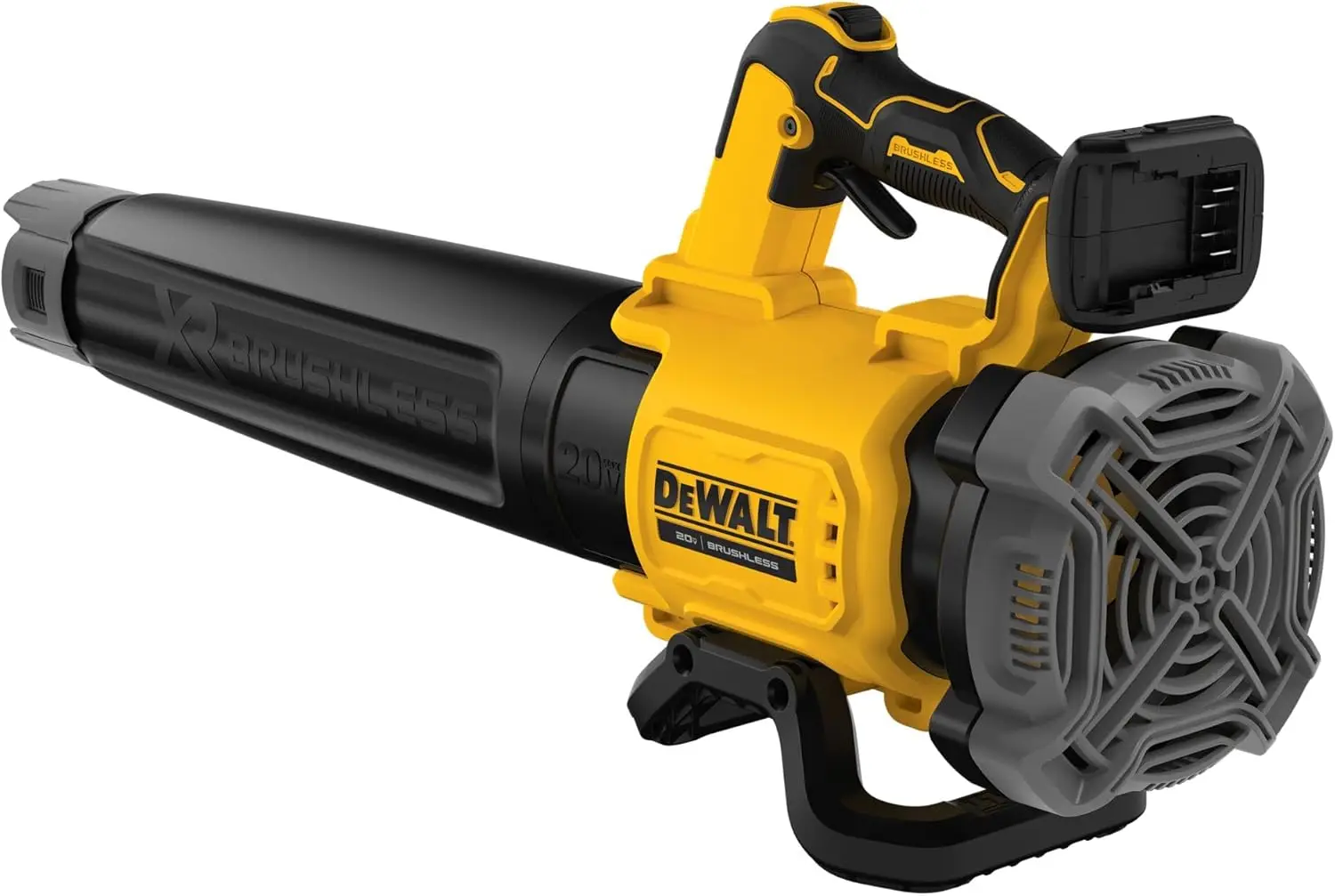 DEWALT 20V MAX* XR Leaf Blower, Cordless, Handheld, 125-MPH, 450-CFM (Tool Only-Battery & Charger not Included) (DCBL722B)