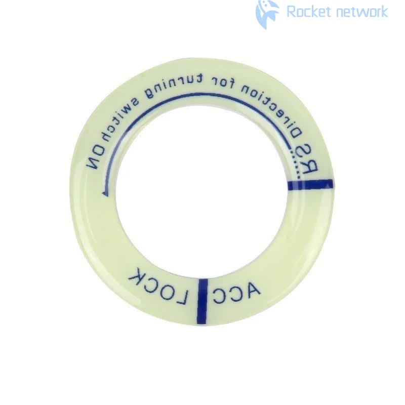 NEW Night Luminous Car Ignition Key Ring Stickers Auto for BMW F36 F32 F33 G30 F10H F07 G32 F06 F12 F13 G11 G12 F01 F02 F87