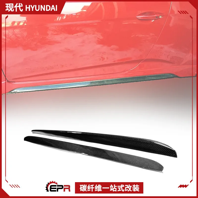 

Подходит для современных модифицированных деталей из углеродного волокна Veloster, небольших боковых полос, установки боковой лопаты кузова.