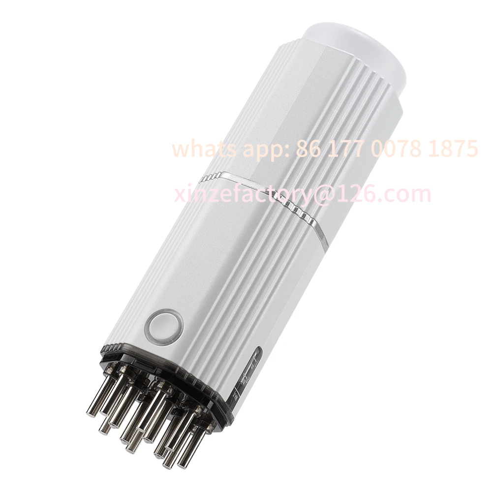 Customizable Electric Visual Scalp Applicator Comb Vibration Head Massager Profession Scalp Skin Analyzer Hair Follicle Detector