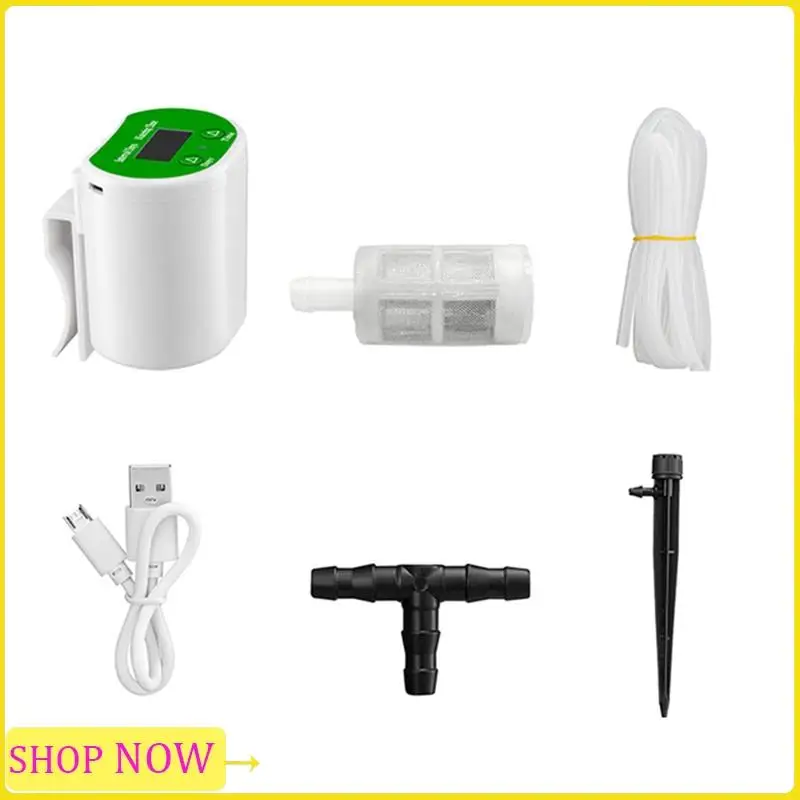 

Smart Watering Machine Digital Irrigation System Garden Tools Water Timer Adjustable Sprinklers Durable (A)