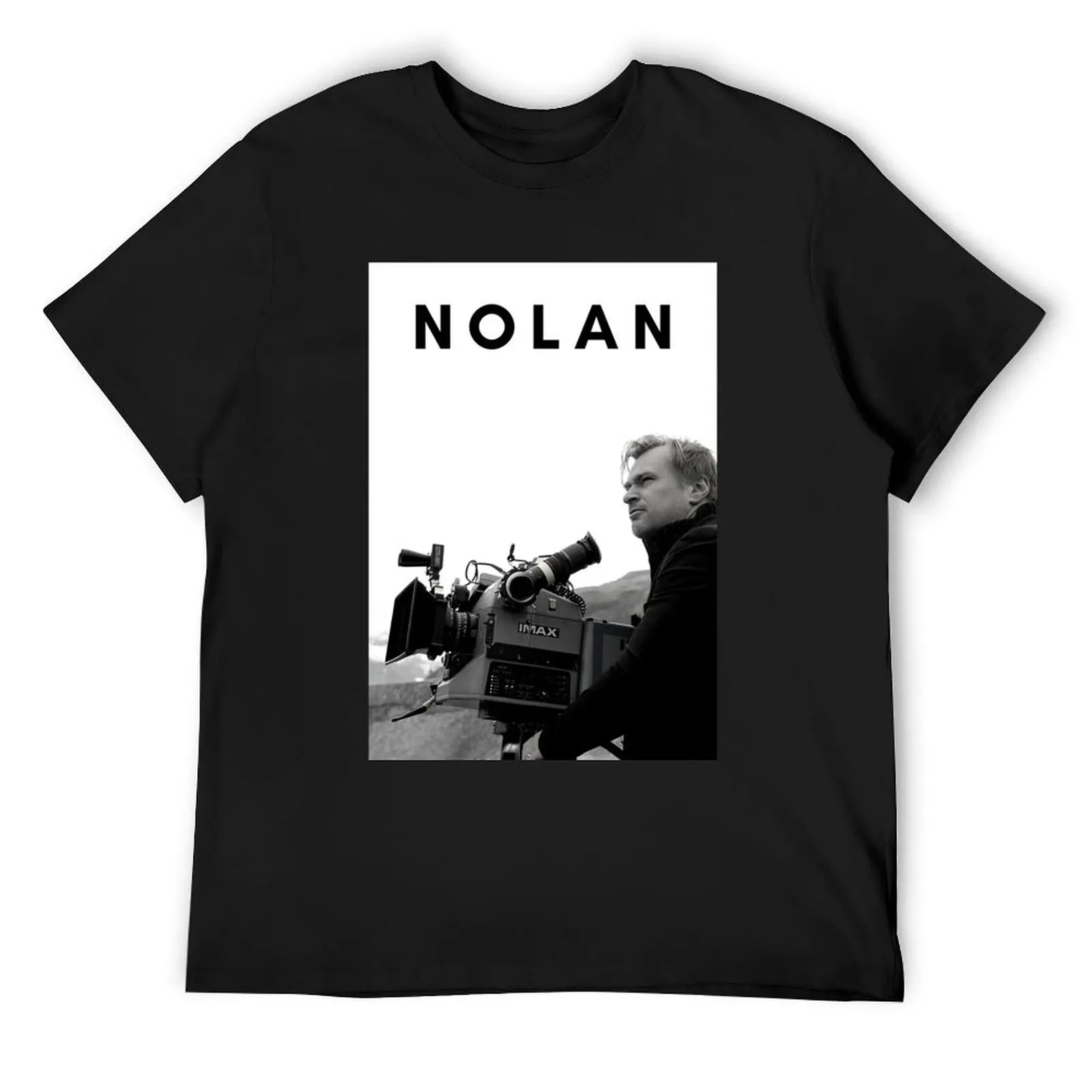 

Film Director Christopher Nolan Poster T-Shirt anime Funny t-shirts customs shirts graphic tee men