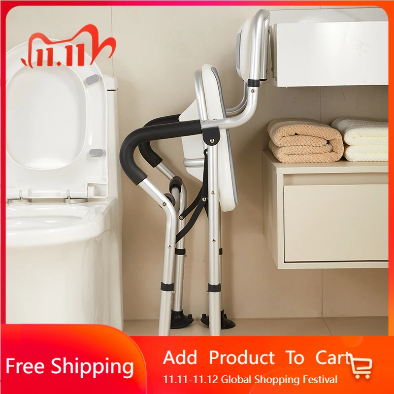

Toilet Shower Bathroom Chai Foldable Telescopic Squat Minder Bathroom Chair Accessories Outdoor Tabouret Postmodern Furniture