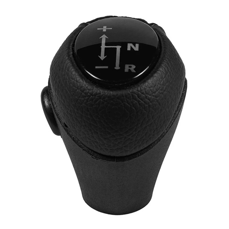 6X Auto Leather Automatic Gear Shift Knob Lever Shifter For Mercedes Benz Smart Fortwo Roadster 450 451 Brabus Fortwo