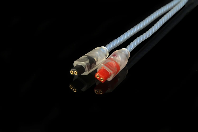 Cavo Audio sostitutivo di aggiornamento placcato argento OCC fatto a mano per Audio Technica ATH-IM04 ATH-IM03 ATH-IM02 ATH-IM01 ATH-IM50 IM70