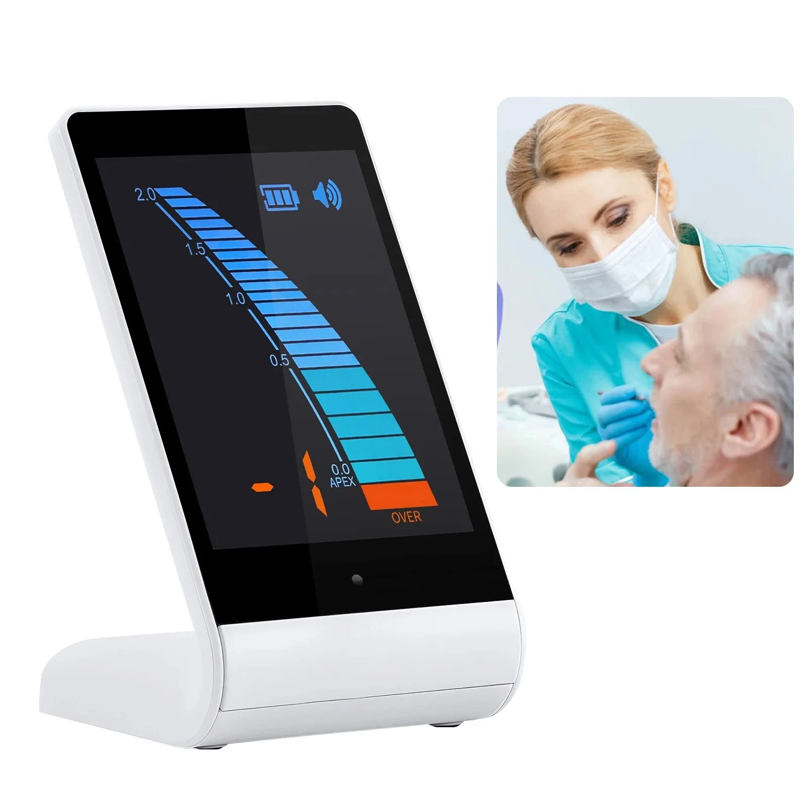 

Стоматологический ЖК-дисплей эндодонтический локатор вершины эндодонтический искатель корневых каналов Измерение micropex pro