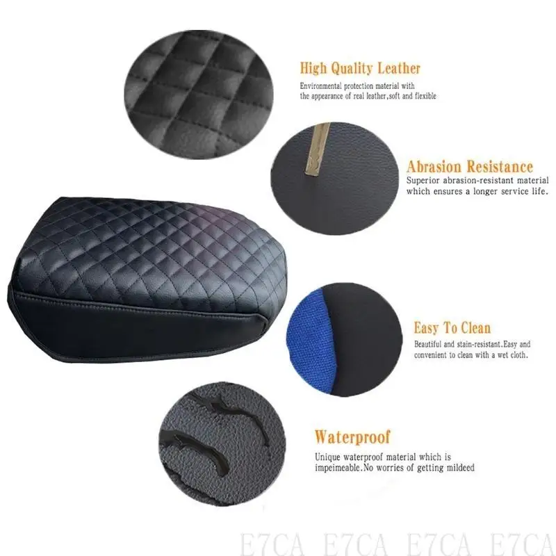 E7CA Auto Center Cover Cover Cover Padrest Armrest Waterproof Plads for facts face for F150 2015-2020 #2