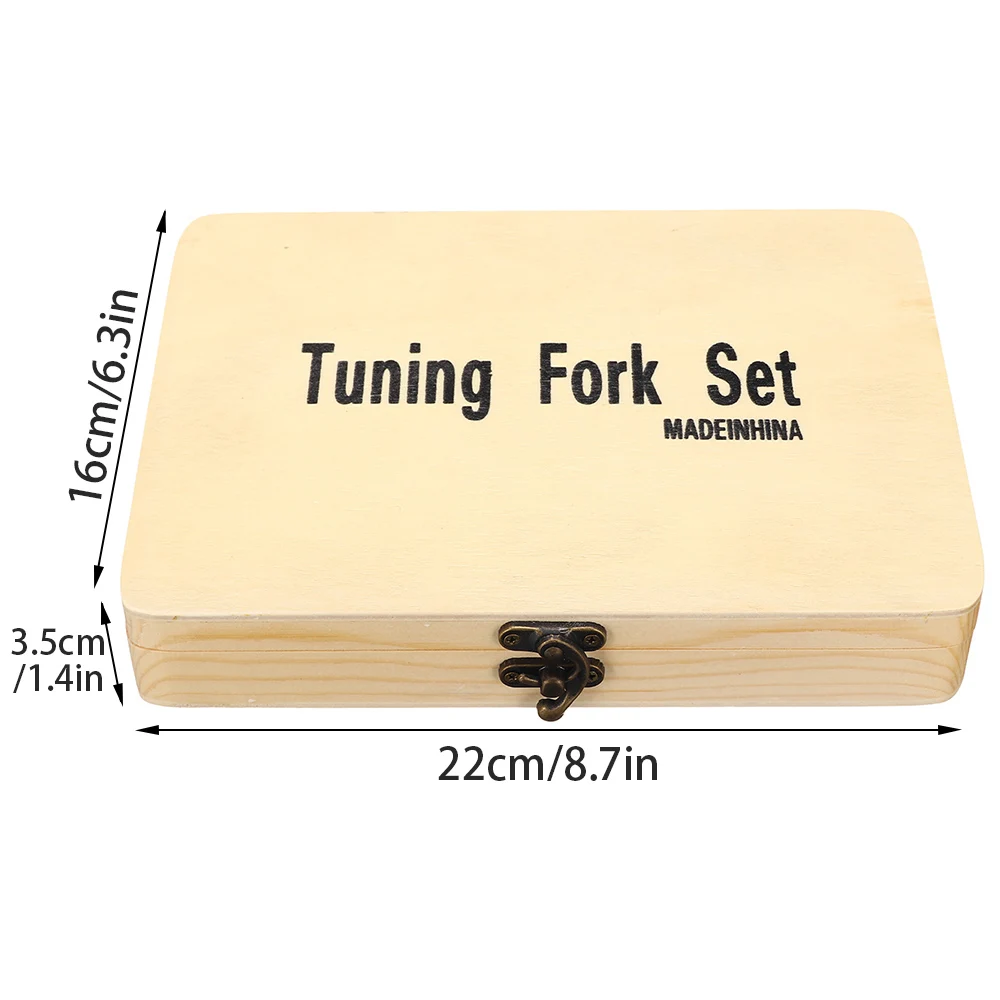 Imagem -06 - Aço Medical Tuning Fork Terapia de Vibração Sonora Kit de Cura Chakra Music Choiking Completo 256512hz Pcs por Conjunto