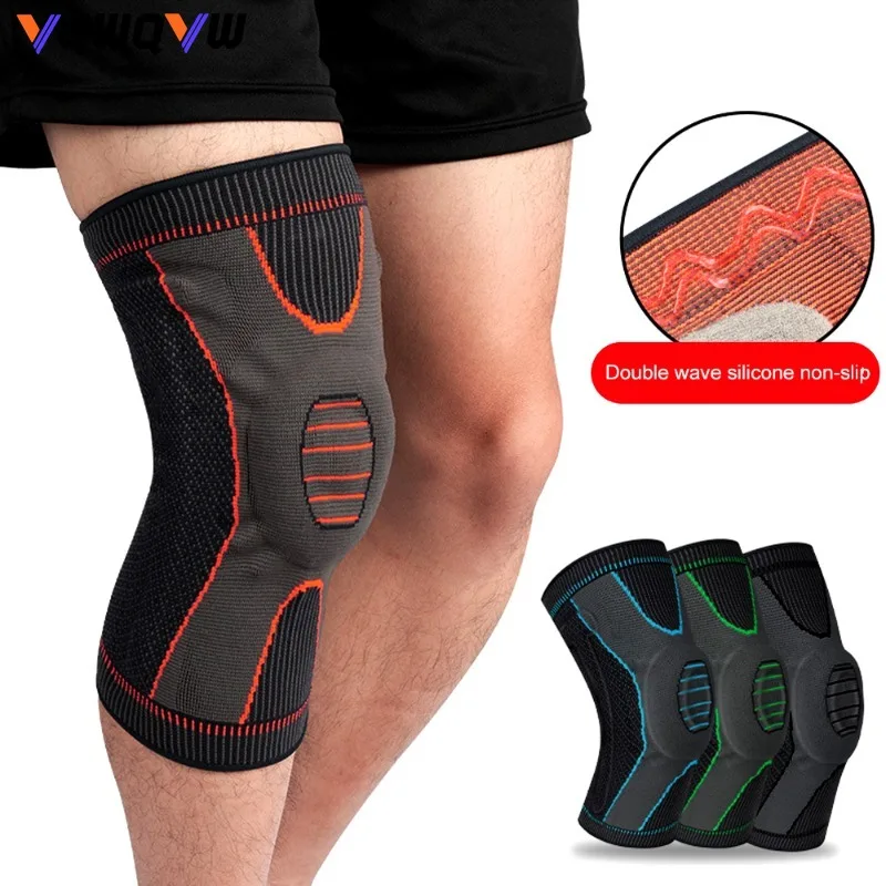 

1Pcs Knee Support Brace Compression Sleeve for Men Women - Knee Pads for Running, Meniscus Tear, Arthritis, Joint Pain Relief