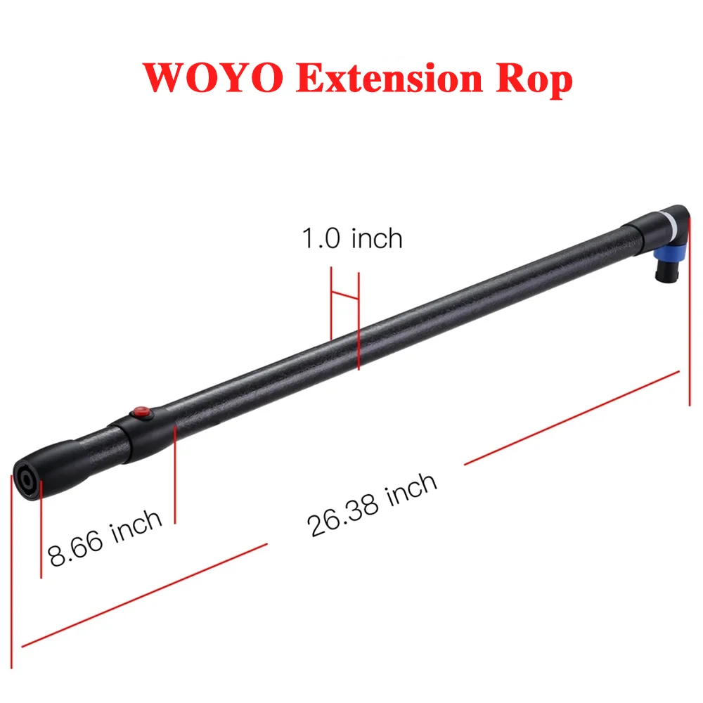 WOYO Extension Rop Car Dent Repair Tool 28 inch for WOYO PDR007 HOTBOX Induction Heater PDR 007 Not Suit for PDR009 Auto Tools ﻿