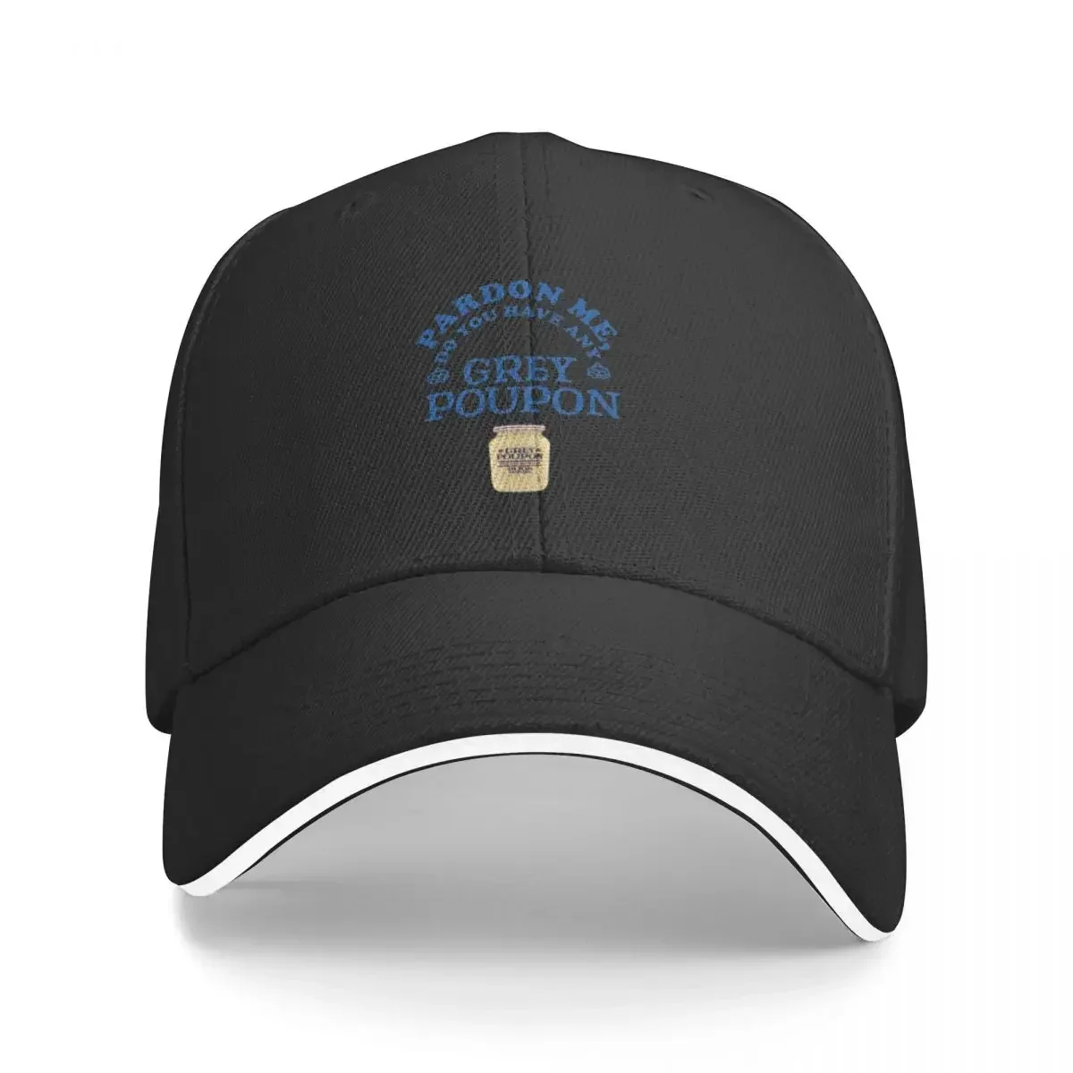 Pardon Me-(80s Grey Poupon Mustard) Baseball Cap cute Golf New In Hat Icon Hats Woman Men's