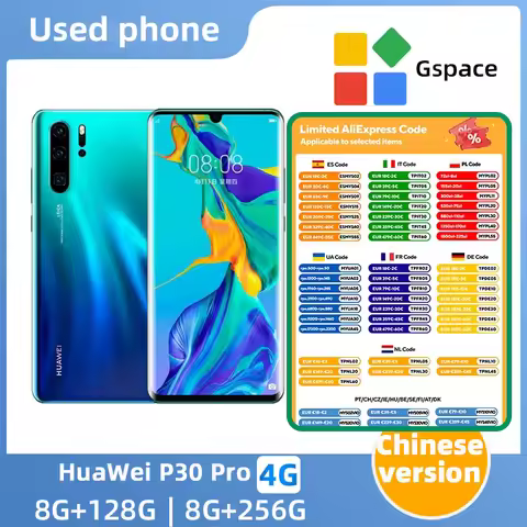 Original CN Version Huawei P30 Pro Smartphone Andr...