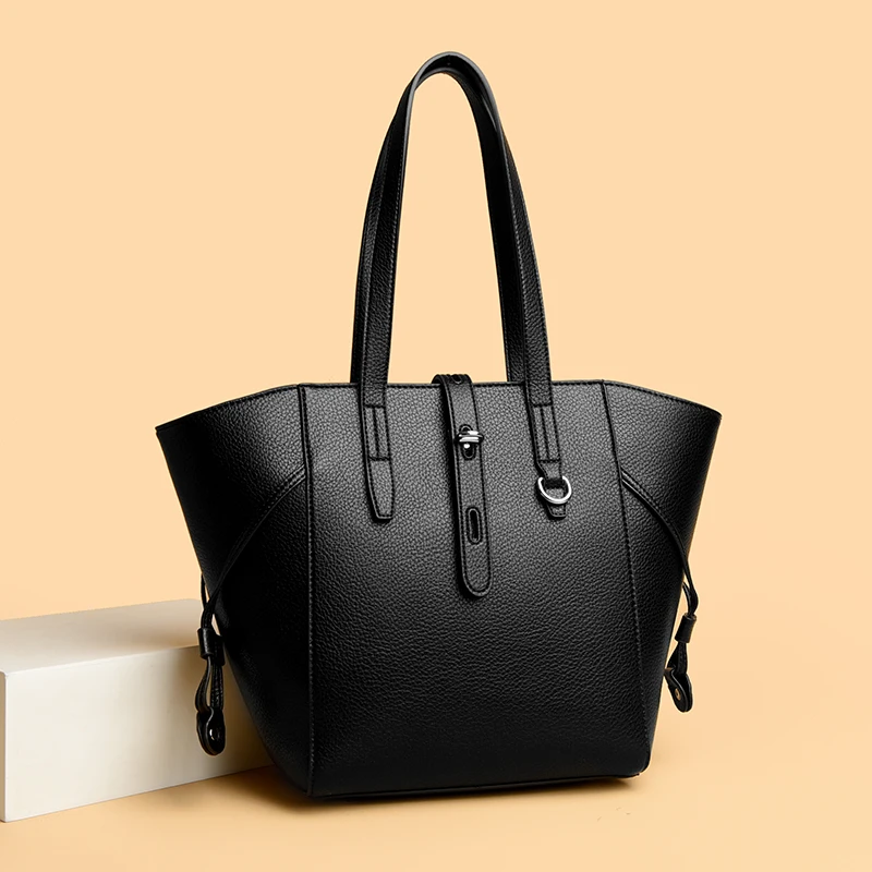 

Luxury Brand PU Leather Shoulder Bags Women Fashion Large Capacity Handbag Elegant Crossbody Purse For Ladies Casual Office Tote