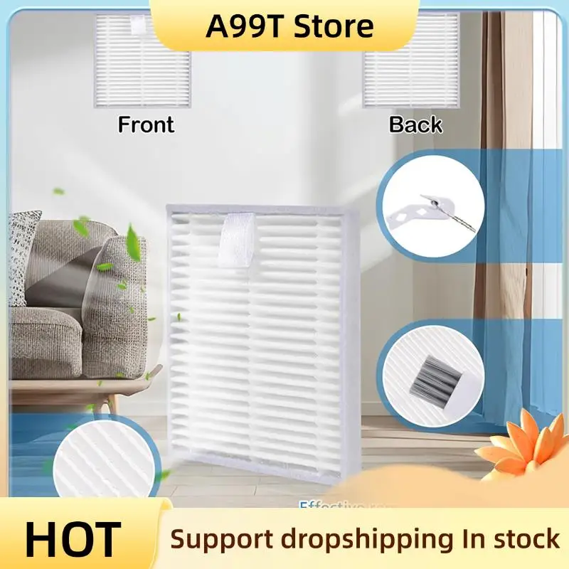 

A99T для Airrobo T20 + робот-пылесос, запасные части, основная боковая щетка, фильтры Hepa, подушечки для швабры, мешки для пыли, аксессуары