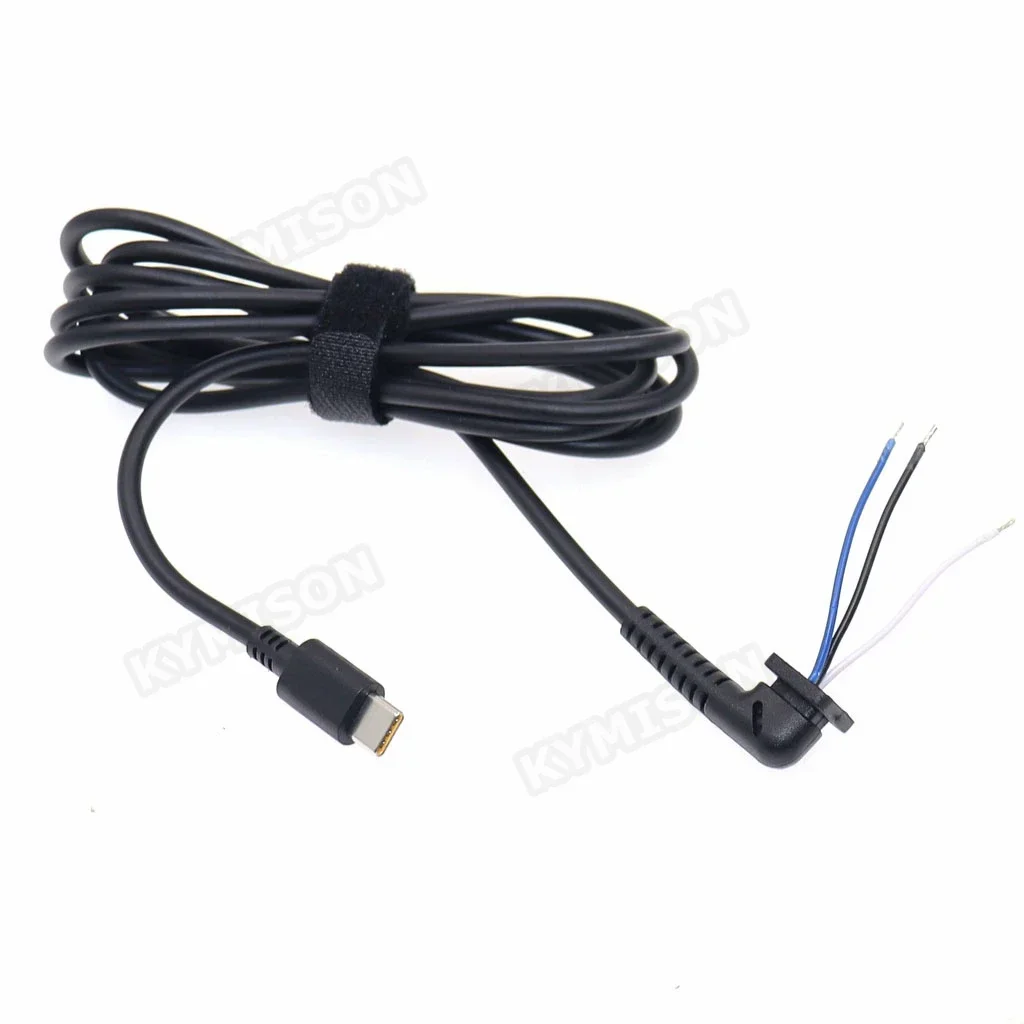 Cable de carga USB tipo C, adaptador de corriente para portátil Lenovo, 45w, 65w, 1,8 m