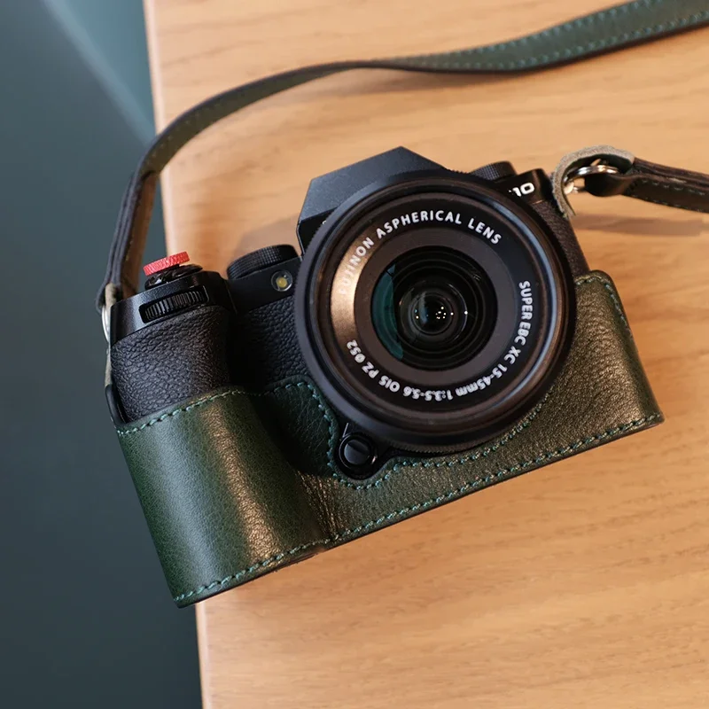 Pro-Tec Leather Camera Case Soft Camera Protective Case Bag Nylon Material Hard & Exterior Sizable Pocket Strap