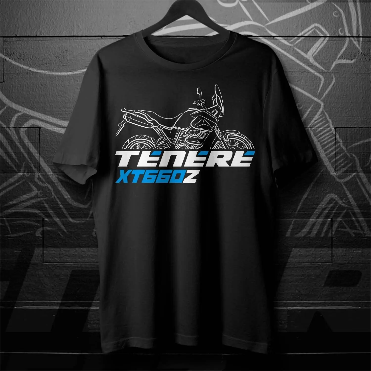 XT660Z Tenere Motorcycle T-Shirt, Shirt for ADV Riders