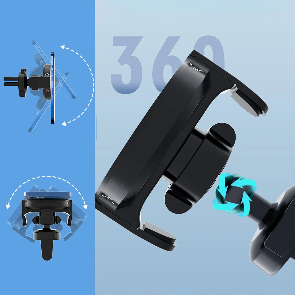 Cell Phone Holder for iphone 12 13 Masafe Charger Huawei Samsung Xiaomi Vivo Bracket in car vehicle